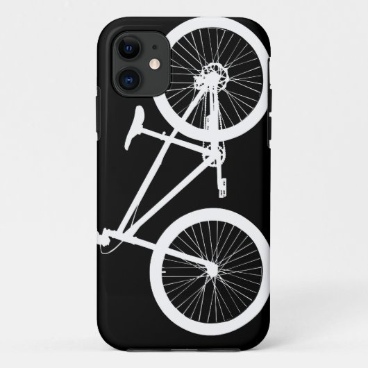 Zwart-wit fietsenwiel iPhone 5s Hoesje (Achterkant)