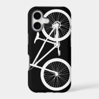 Zwart-wit fietsenwiel iPhone 5s Hoesje