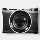 Zwart-wit Film Camera Lens Large Etui (Achterkant)