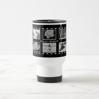 Zwart-wit Filmrol Custom Foto Reisbeker