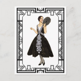 zwart-wit-flater briefkaart