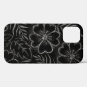 Zwart-wit flessenpatroon Case-Mate iPhone case (Achterkant (horizontaal))