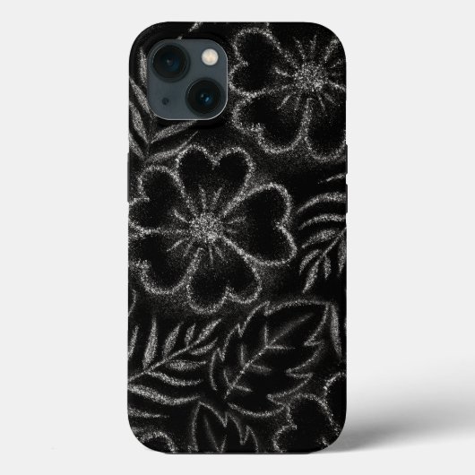 Zwart-wit flessenpatroon Case-Mate iPhone case (Achterkant)