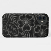 Zwart-wit flessenpatroon Case-Mate iPhone case (Achterkant (horizontaal))