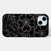 Zwart-wit flessenpatroon Case-Mate iPhone case (Achterkant (horizontaal))