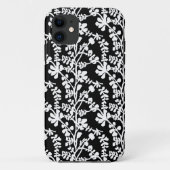 Zwart-wit flesvormig patroon Case-Mate iPhone case (Achterkant)