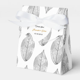 Zwart Wit Folie Trouw Favoriet Bedankt Bedankdoosjes