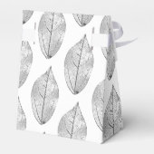 Zwart Wit Folie Trouw Favoriet Bedankt Bedankdoosjes (Achterkant)