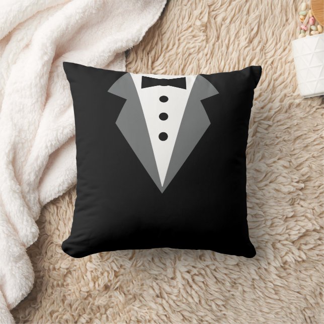 Zwart Wit Formal Tuxedo Kussen (Deken)