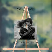 Zwart & Wit Foto Acryl Trouwbord Acryl Bord (Neutraal)