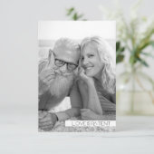 Zwart-wit foto alle trouwjubilées (Staand voorkant)