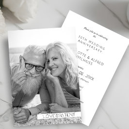 Zwart-wit foto alle trouwjubilées