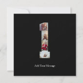 Zwart-wit foto-collage nummer 1 bedankkaart (Voorkant)