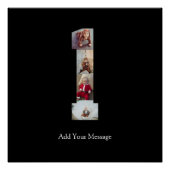 Zwart-wit foto-collage nummer 1 perfect poster (Voorkant)