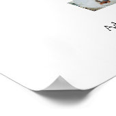 Zwart-wit foto-collage nummer 1 poster (Hoek)