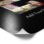 Zwart-wit foto-collage nummer 2 foto afdruk (Hoek)