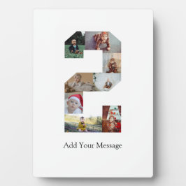 Zwart-wit foto-collage nummer 2 fotoplaat