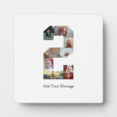 Zwart-wit foto-collage nummer 2 fotoplaat (Voorkant)