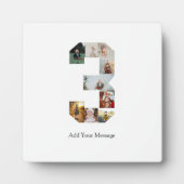 Zwart-wit foto-collage nummer 3 fotoplaat (Voorkant)