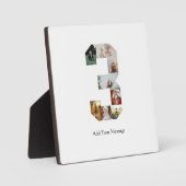 Zwart-wit foto-collage nummer 3 fotoplaat (Voorkant)