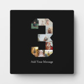 Zwart-wit foto-collage nummer 3 fotoplaat (Voorkant)