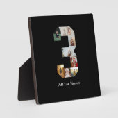 Zwart-wit foto-collage nummer 3 fotoplaat (Voorkant)