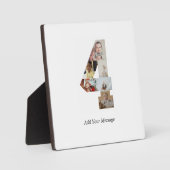 Zwart-wit foto-collage nummer 4 fotoplaat (Voorkant)