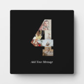 Zwart-wit foto-collage nummer 4 fotoplaat (Voorkant)