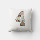 Zwart-wit foto-collage nummer 4 kussen (Voorkant)