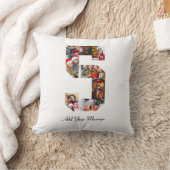 Zwart-wit foto-collage nummer 5 kussen (Deken)