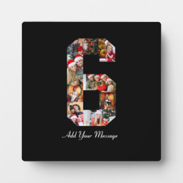 Zwart-wit foto-collage nummer 6 fotoplaat