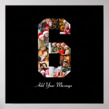 Zwart-wit foto-collage nummer 6