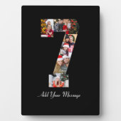 Zwart-wit foto-collage nummer 7 fotoplaat (voorkant)