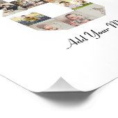 Zwart-wit foto-collage nummer 8 foto afdruk (Hoek)