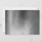 Zwart Wit Foto Gay Wedding Kaart (Achterkant)