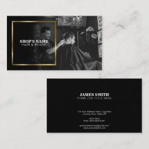 Zwart-wit foto | Goud Lijst