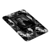 Zwart-Wit Foto Herdenkingsgeschenk Magneet (Rechterzijde)