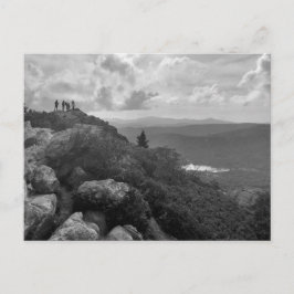 Zwart-wit foto op Briefkaart