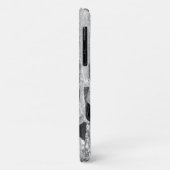 Zwart-wit foto van Atlantische oceaan golven Case-Mate iPhone Case (Achterkant/links)