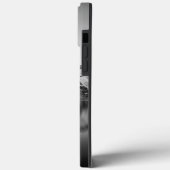Zwart-wit foto van Lofoten bergen Case-Mate iPhone Case (Achterkant / Links)