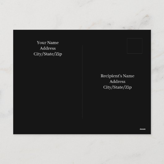 Zwart-wit foto van Schattige Dog Moederdag Feestdagenkaart (Achterkant)