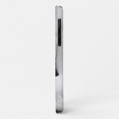 Zwart-wit foto van Schattigee hond rust op poot Case-Mate iPhone Case (Achterkant/links)