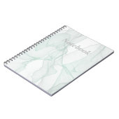 Zwart-wit fotoboek notitieboek (Linkerzijde)