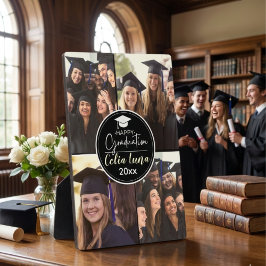 Zwart-wit Fotocollage Happy Afstuderen Fotoplaat