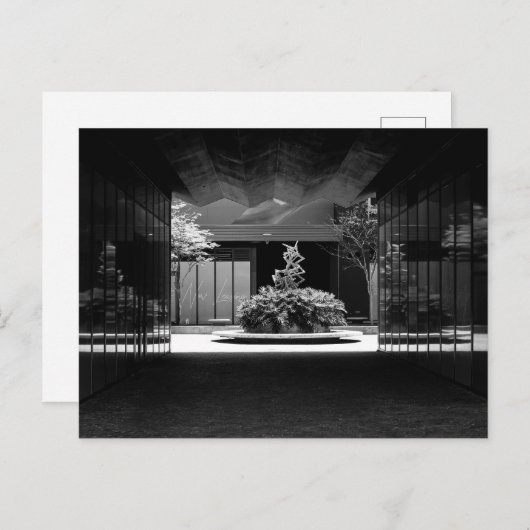 Zwart-wit Fotografie Briefkaarten (Voorkant / Achterkant)