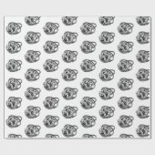 Zwart-wit fotografie Cameralogografie Cadeaupapier (Vlak)