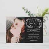 Zwart-wit-fotografie van gebladerte Alles-in-één b Kaart (Staand voorkant)