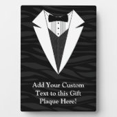 Zwart/wit Fotoplaat (voorkant)