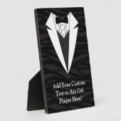 Zwart/wit Fotoplaat (Zijkant)