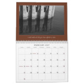 Zwart-wit foto's Dieren Landschapsvogel Kalender (Feb 2027)